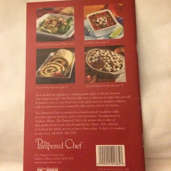 Pampered Chef ~ Fall/Winter 2004 ~ Season’s best recipe collection - Picture 2 of 2